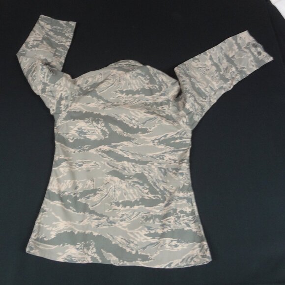 US AIR FORCE CAMOFLAGE UNIFORM WOMENS 6R JACKET CAMO TACTICAL FATIGUES L249 - Picture 5 of 8